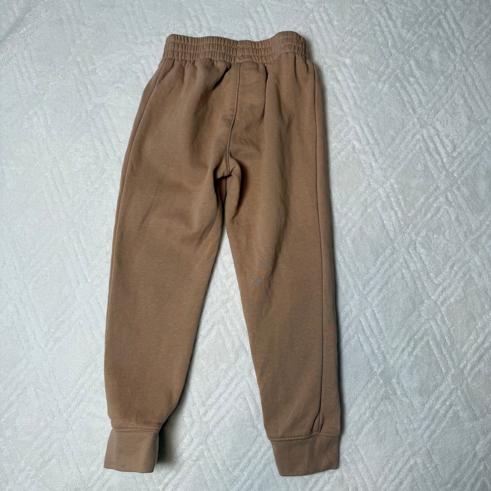 Sporty Streetwear Jordan Boys 6 Tan Fleece Jogger Sweatpants Jumpman - Picture 5 of 5
